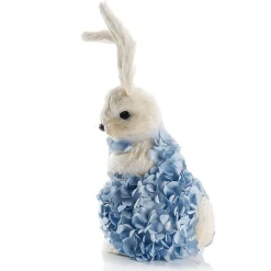 Sale DecoWoerner Deko-Osterhase Im Hortensienkleid 30 Cm blau