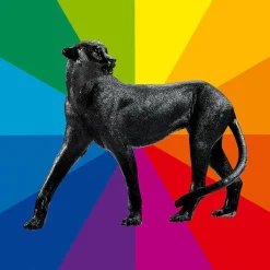 DecoWoerner Deko-Panther 110 Cm Lang, Wunschfarbe