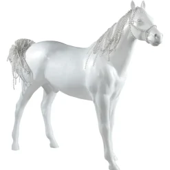 DecoWoerner Deko-Pferd 195 Cm Hoch, weiß