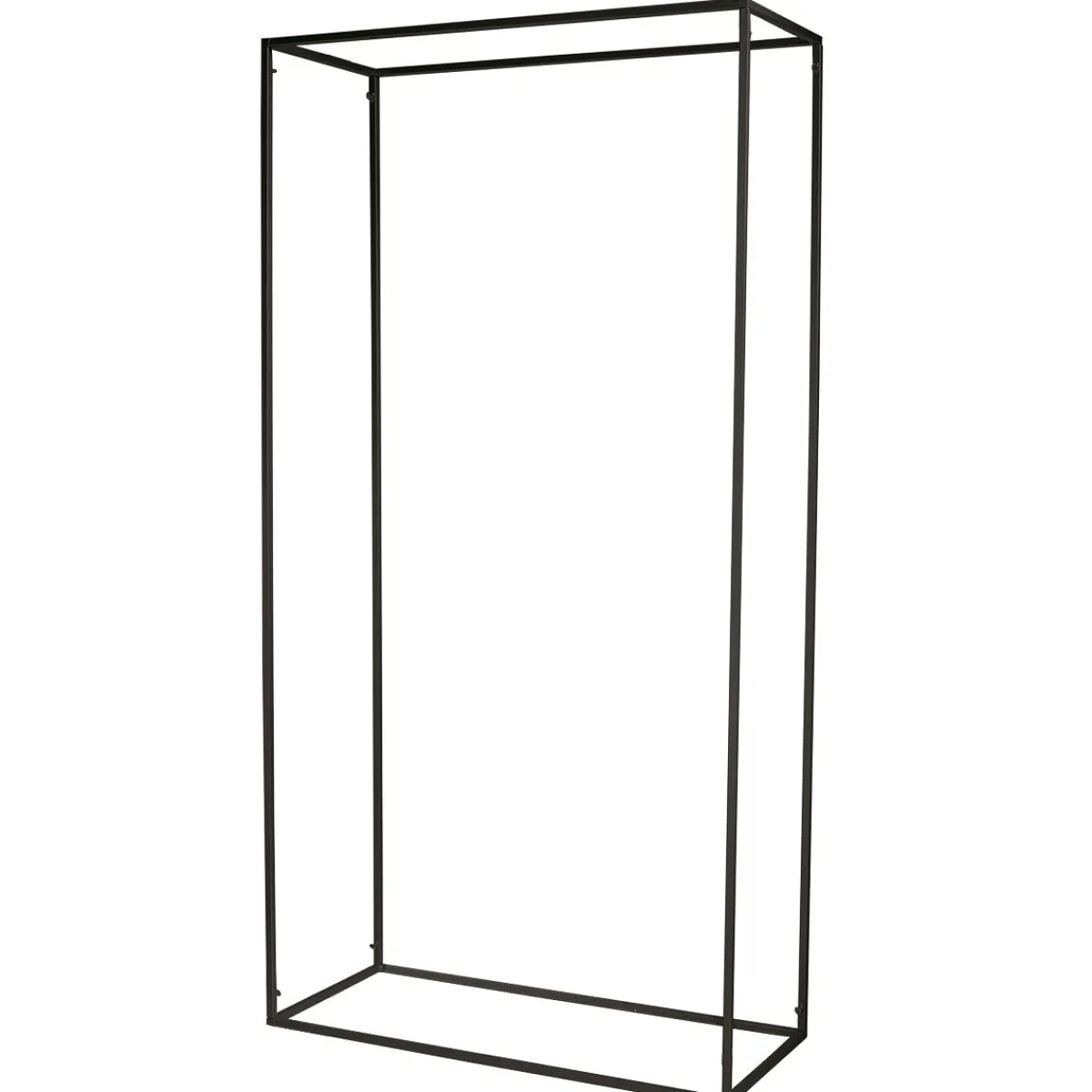 Online DecoWoerner Dekorahmen Aus Metall, 200 Cm Hoch schwarz