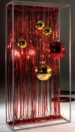 Outlet DecoWoerner Dekorahmen Aus Metall, 200 Cm Hoch silber