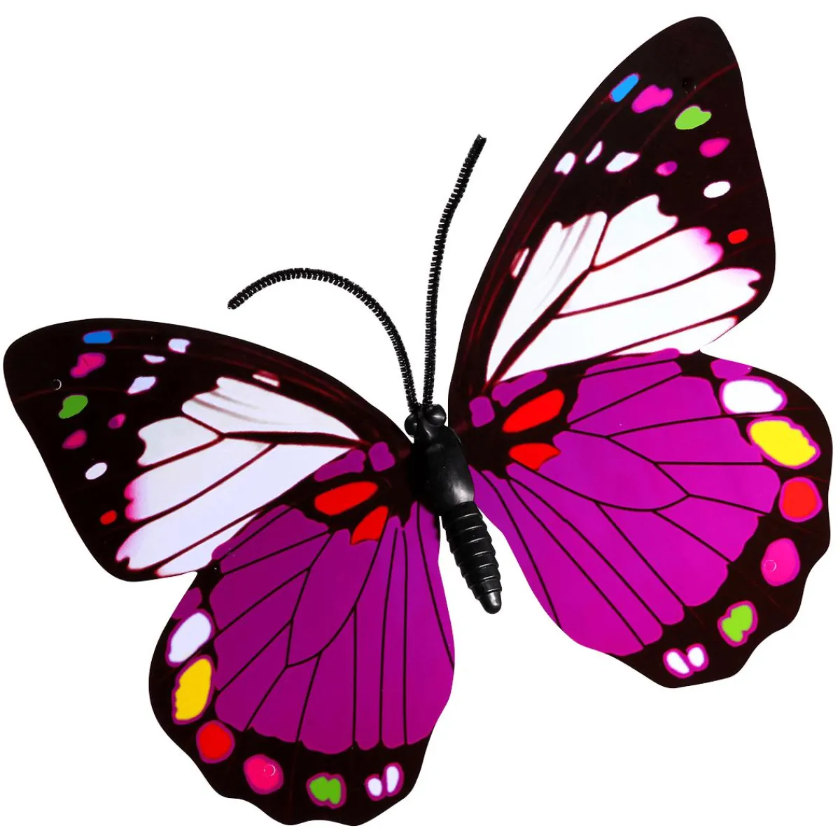 Online DecoWoerner Deko-Schmetterlinge Lila 40 Cm 3 Stück violett