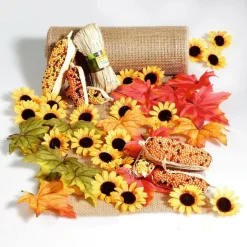 DecoWoerner Deko-Sparpaket "Herbstliche Tischdeko"