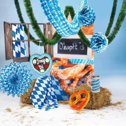 New DecoWoerner Dekostoff “Bayern“ 150 Cm Breit blau