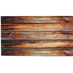 Best DecoWoerner Dekostoff “Bretter“ 150 Cm Breit, braun
