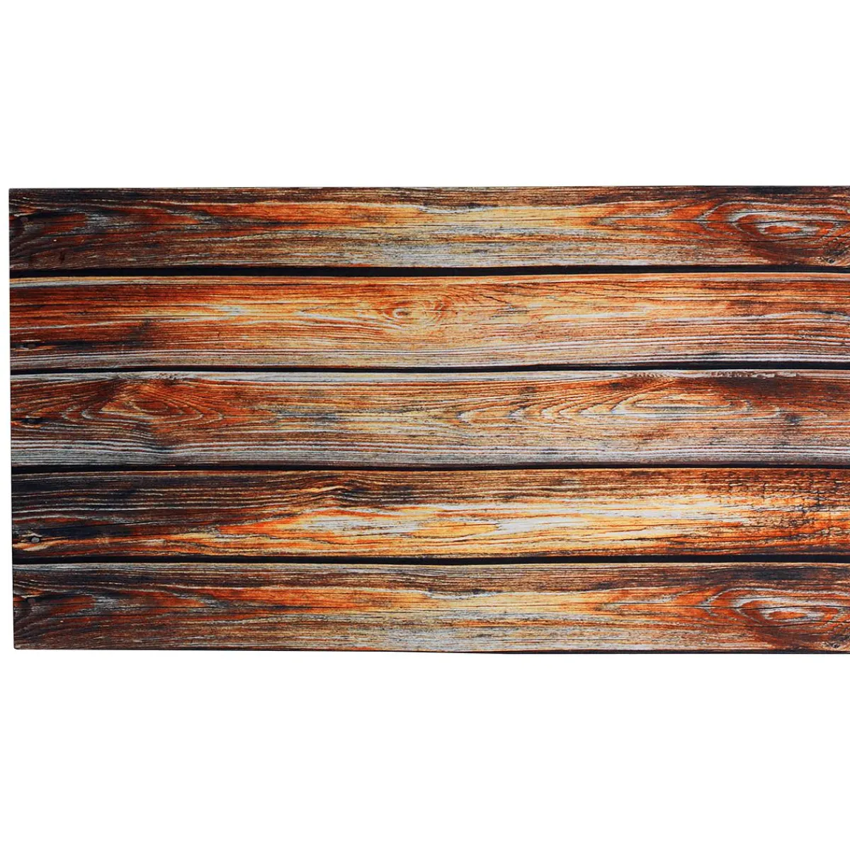 Best DecoWoerner Dekostoff “Bretter“ 150 Cm Breit, braun