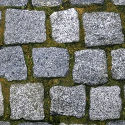 New DecoWoerner Dekostoff “Kopfstein“ 150 Cm Breit Grau
