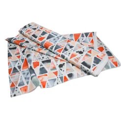 Best DecoWoerner Dekostoff “Triangle" Dreiecke 140 Cm Breit mehrfarbig