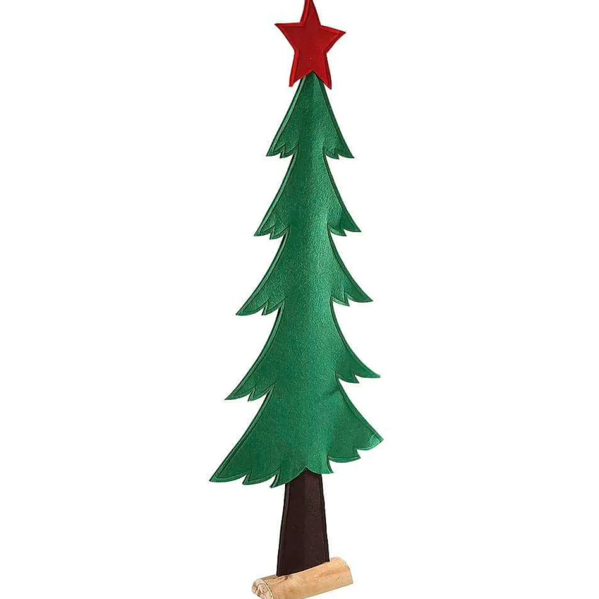 Hot DecoWoerner Deko-Tannenbaum Filz 122 Cm grün