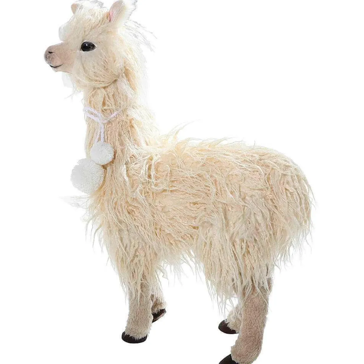 Sale DecoWoerner Dekotier Lama 51 X 33 Cm Beige