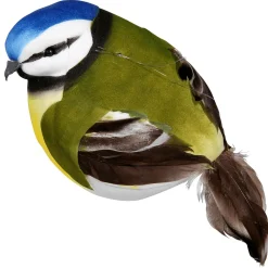 Sale DecoWoerner Dekovogel Grün Gelb 19 Cm blau