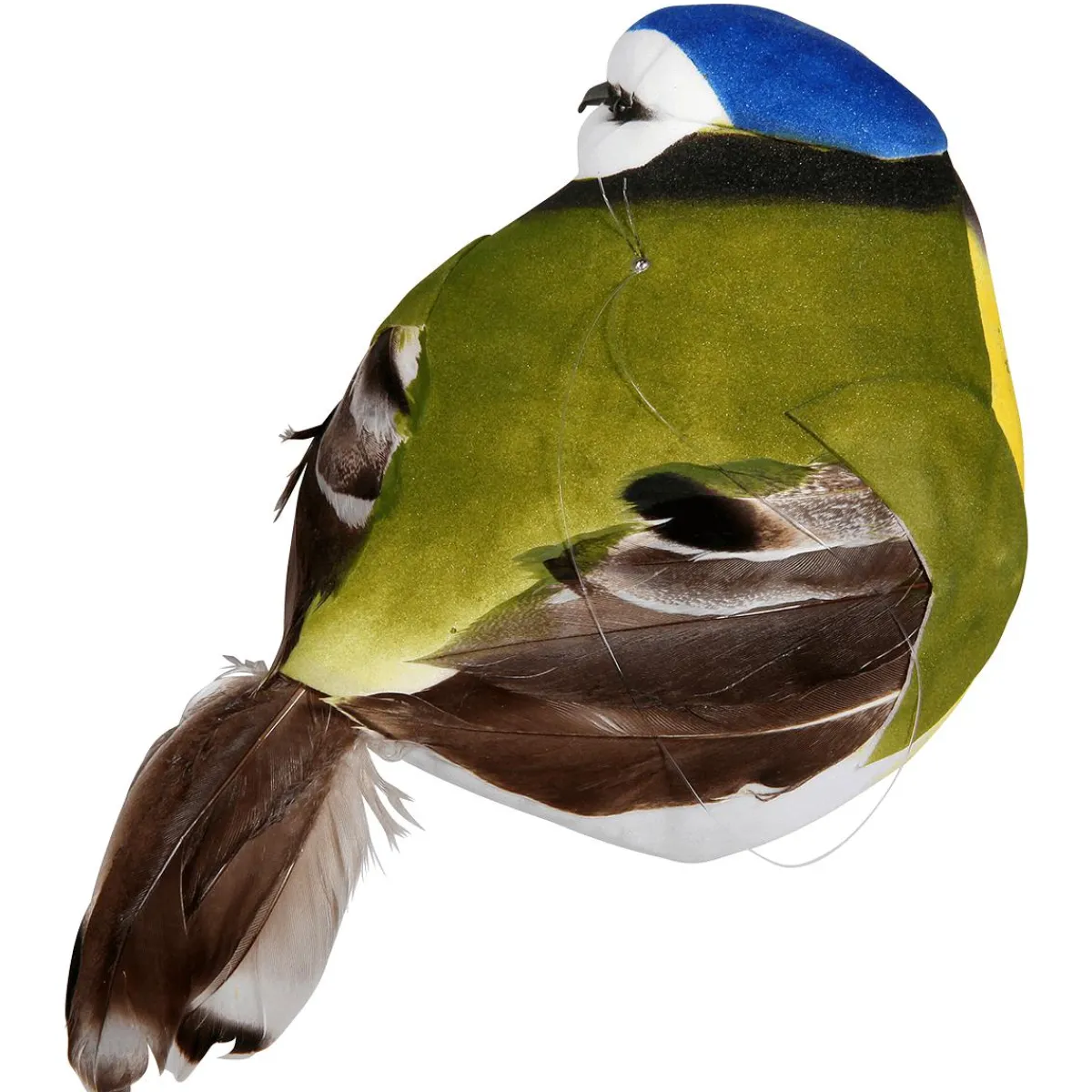 Sale DecoWoerner Dekovogel Grün Gelb 19 Cm blau