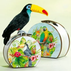 Hot DecoWoerner Dekovogel Tukan 37 Cm mehrfarbig