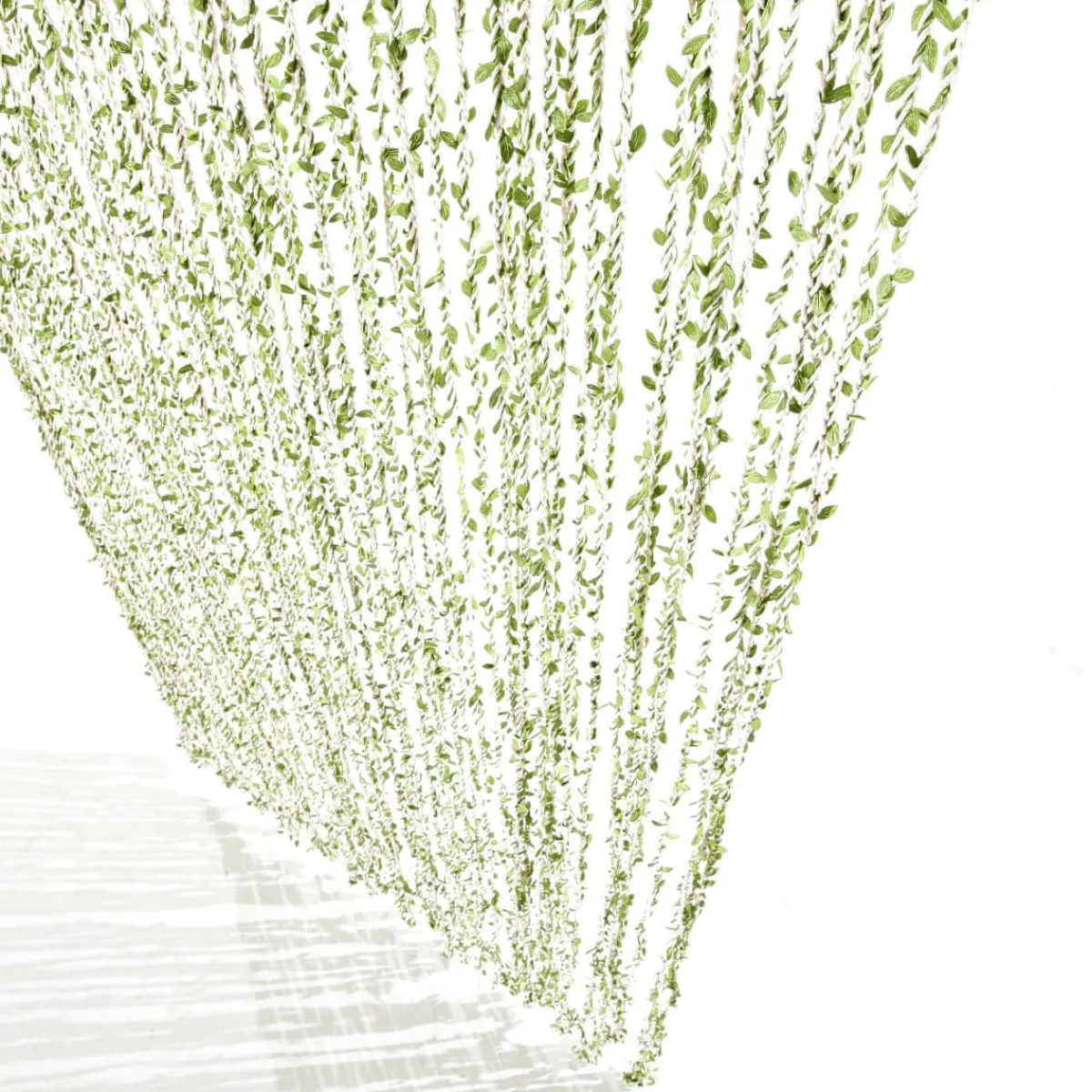 Online DecoWoerner Dekovorhang "Nature" 200 Cm grün