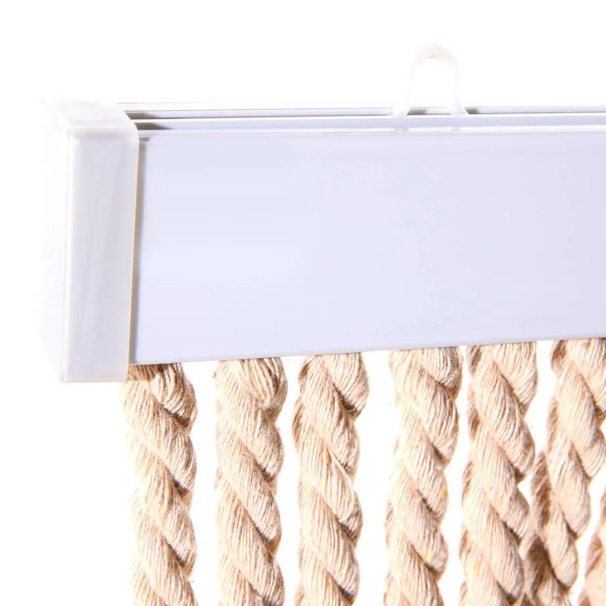 Online DecoWoerner Dekovorhang "Seile" 200 Cm Beige