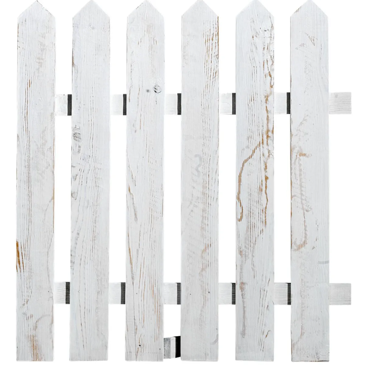 Clearance DecoWoerner Dekozaun Aufsteller Holz, 65 X 60 Cm weiß