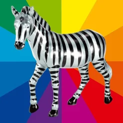 Online DecoWoerner Deko-Zebra 190 Cm Lang, Wunschfarbe