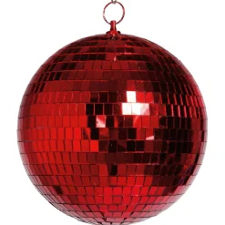 Hot DecoWoerner Discokugel , 40 Cm Ø rot