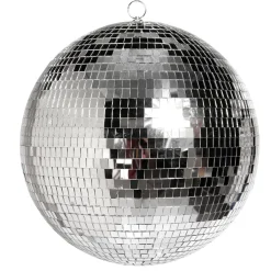 Outlet DecoWoerner Discokugel , 40 Cm Ø silber