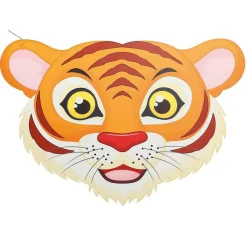 New DecoWoerner Display-Hänger "Tiger" 80 Cm Breit orange