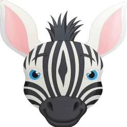 Best DecoWoerner Display-Hänger "Zebra" 82 Cm Lang schwarz