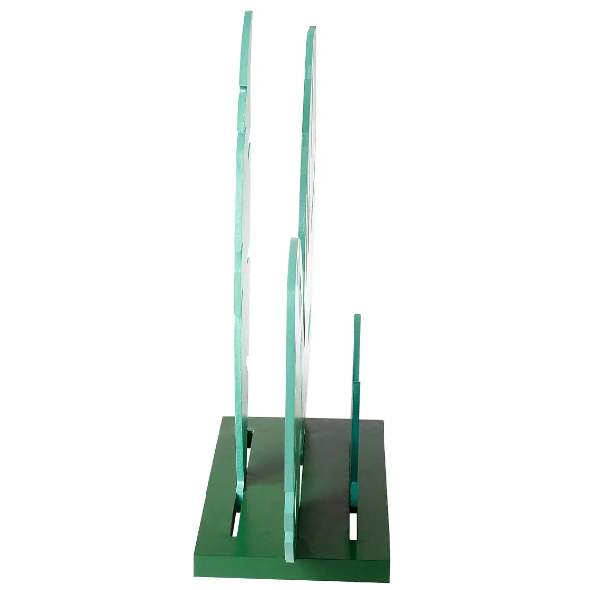 Hot DecoWoerner Dschungelblatt-Aufsteller Aus Holz, 57 Cm grün