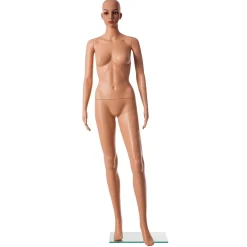 Online DecoWoerner Eco Schaufensterpuppe Dame, 178 Cm, Beige Hautfarben