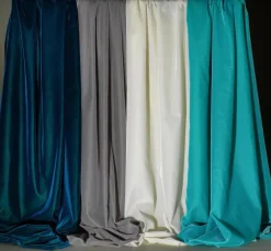 New DecoWoerner Edelsamt 112 Cm Breit, Aqua blau