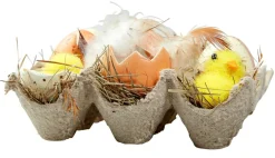 Online DecoWoerner Eier-Küken-Schachtel braun