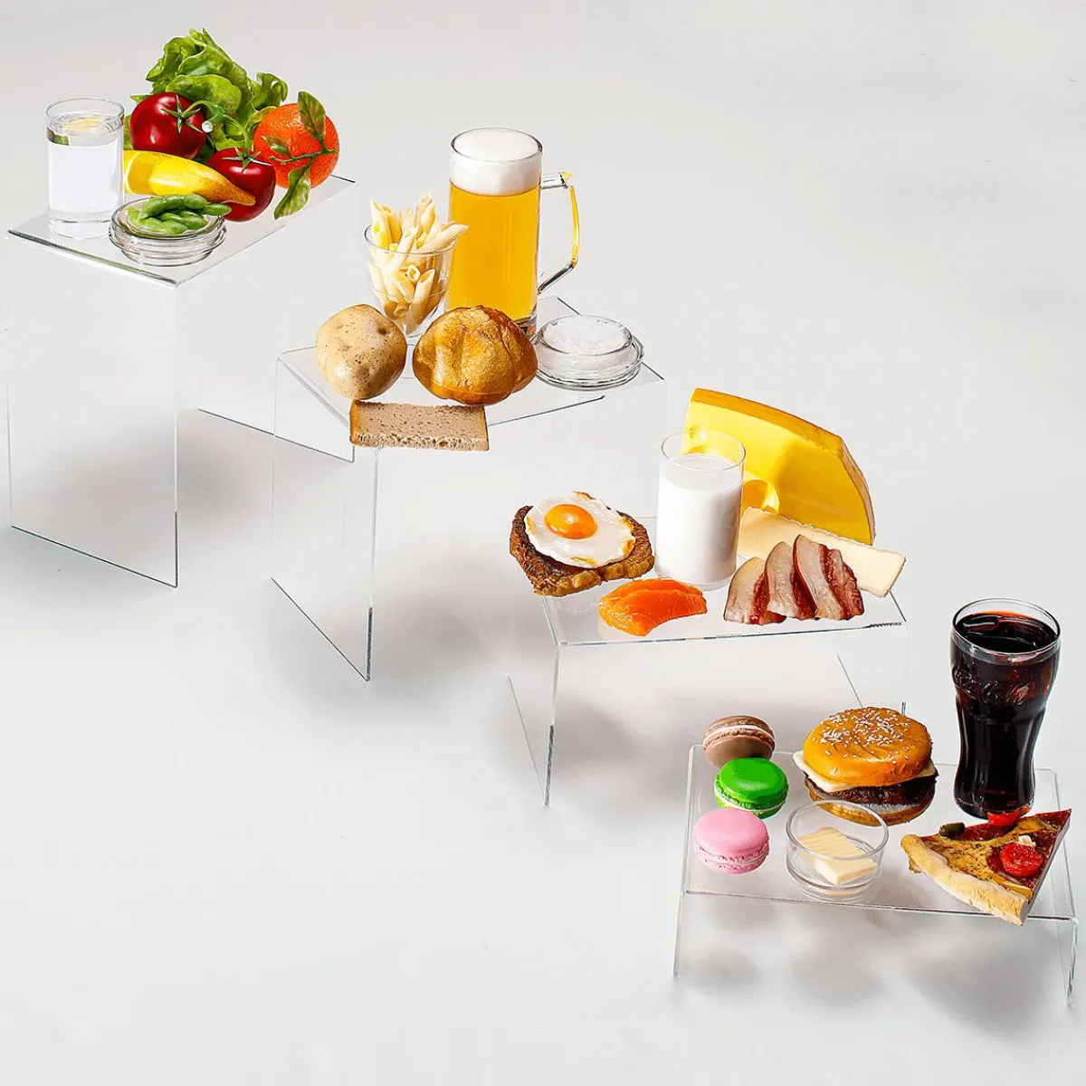 Discount DecoWoerner Emmentaler Käse Lebensmittel-Attrappe, 2 Stück gelb