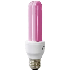 DecoWoerner Energiesparlampe rosa
