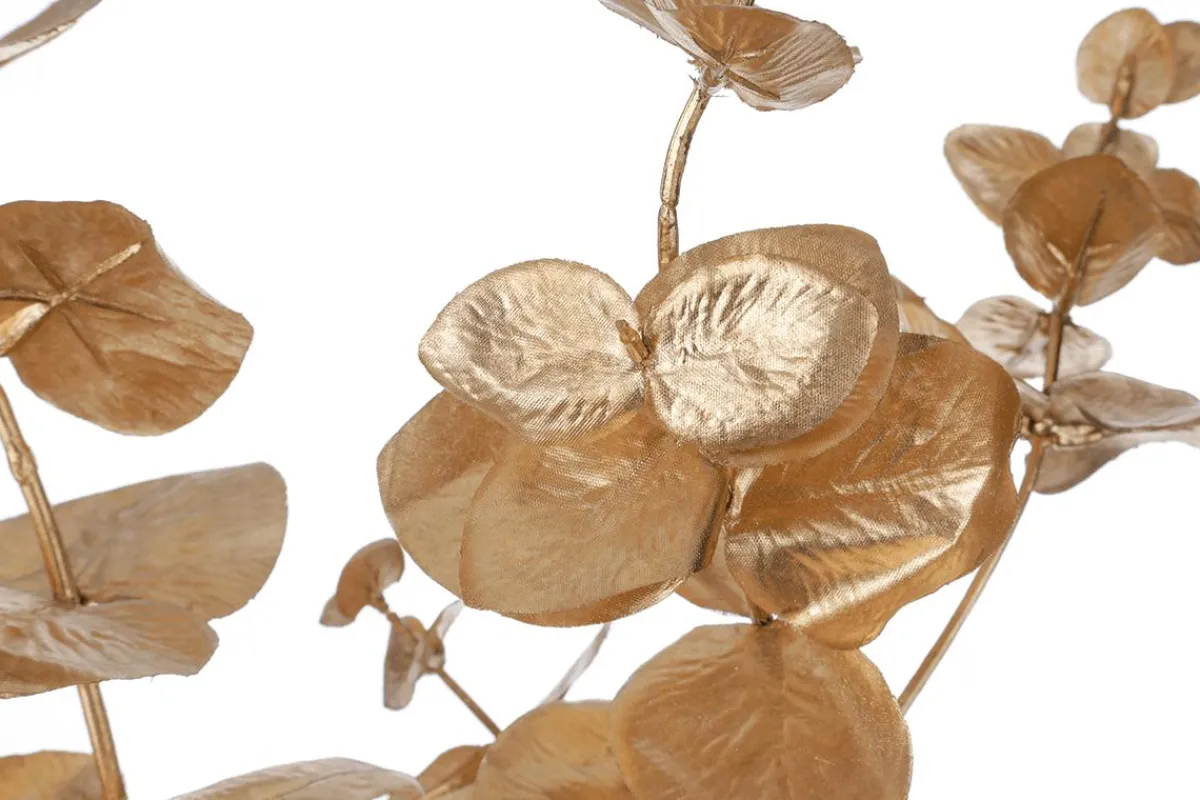 Outlet DecoWoerner Eukalyptus-Zweig 100 Cm gold