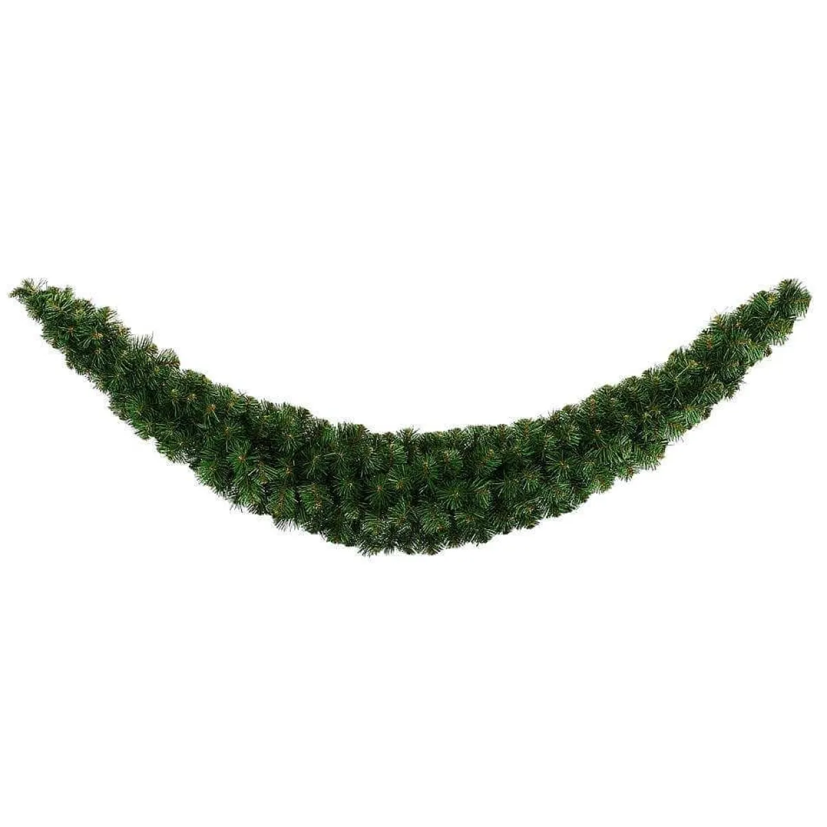 Best DecoWoerner Facon-Tannengirlande Standard 120 Cm, 30 Cm Ø grün