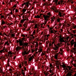Clearance DecoWoerner Faschingslurex , 112 Cm Breit rot