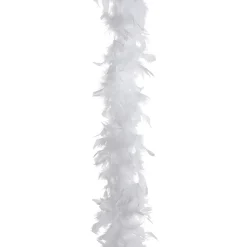 New DecoWoerner Federboa, , 180 Cm weiß
