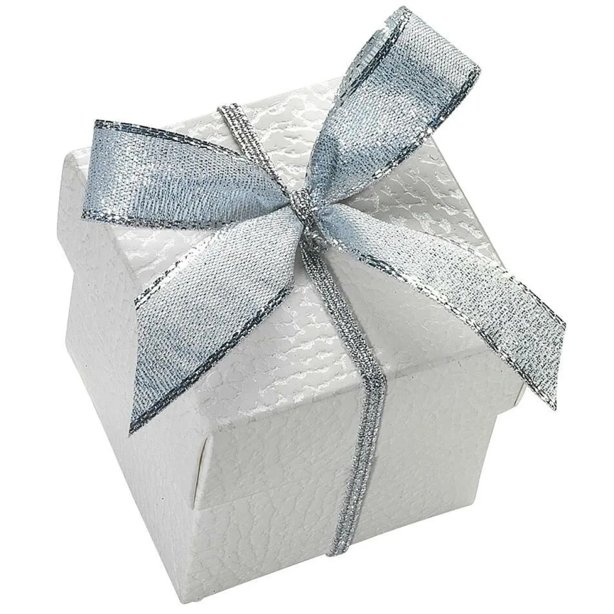 New DecoWoerner Fertigschleifen 20 Cm, 100 Stück silber