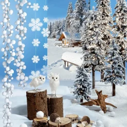 Outlet DecoWoerner Filmschnee 1200 G weiß