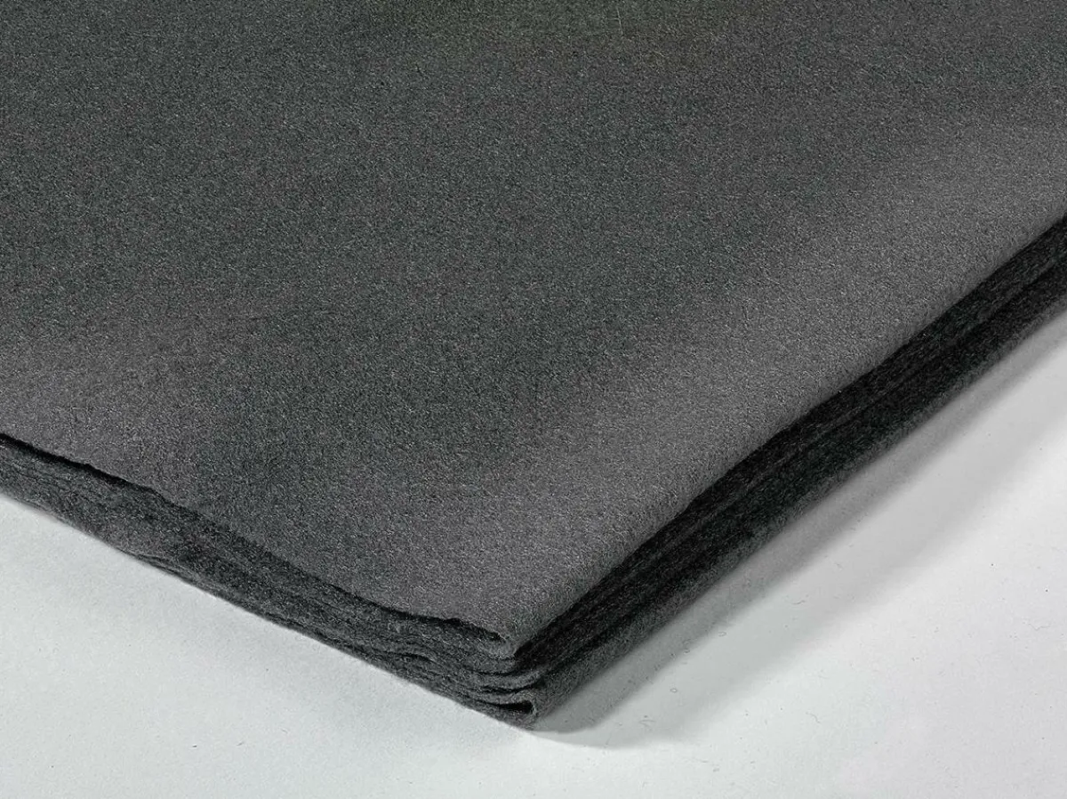 Sale DecoWoerner Filz Stoff, Dunkel, 1,5 Mm, 180 Cm Grau