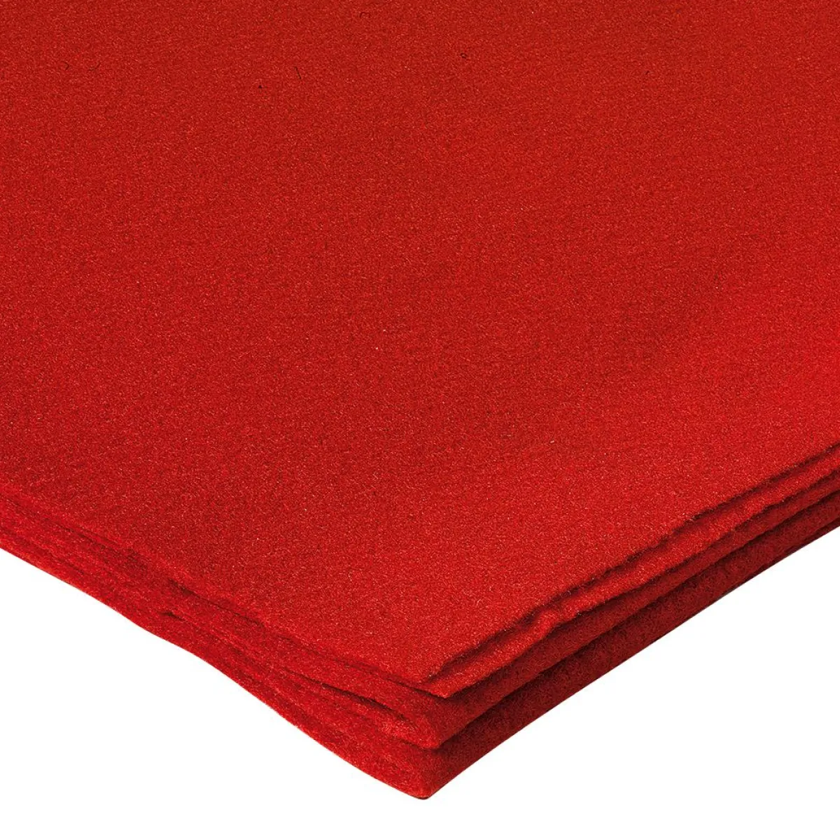 Online DecoWoerner Filz Stoff, , 1,5 Mm, 180 Cm rot