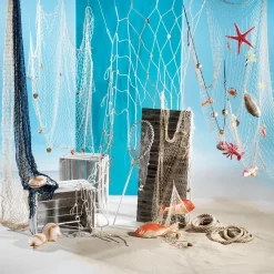 Best DecoWoerner Fischernetz 200 X 250 Cm blau