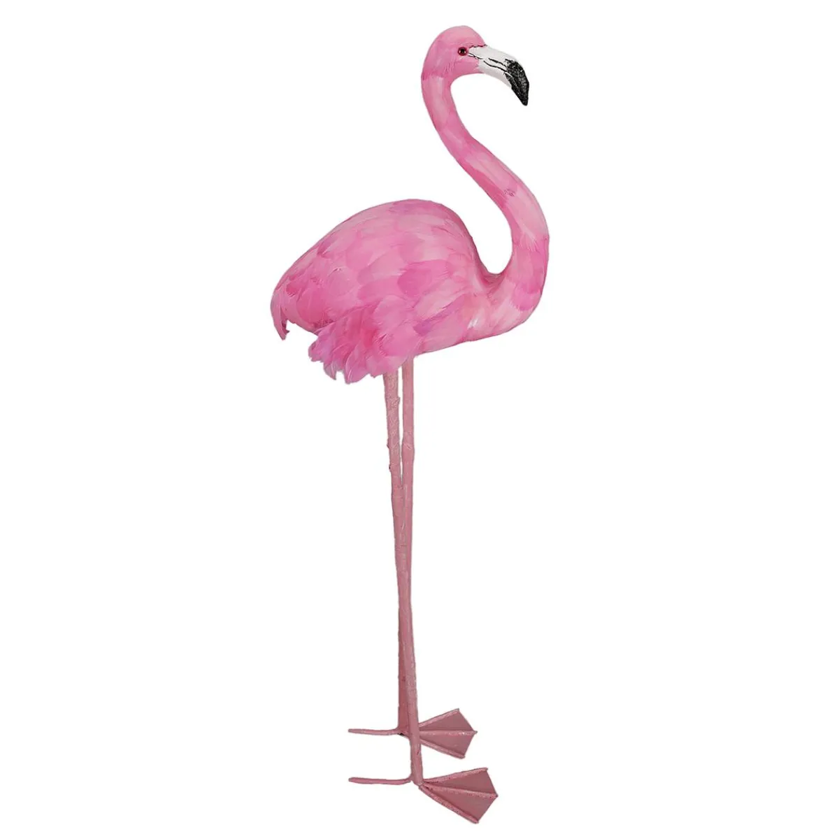DecoWoerner Flamingo 90 Cm Hoch, rosa