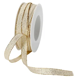 Online DecoWoerner Geschenkband "Glamour" 10 Mm, 25 M, gold