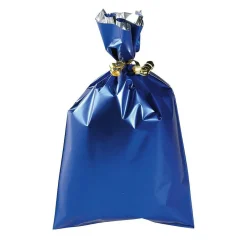 New DecoWoerner Geschenkbeutel, Matt, , 20 X 35 Cm blau