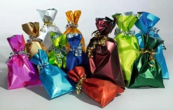 Sale DecoWoerner Geschenkbeutel, Matt, Hell, 15 X 25 Cm blau