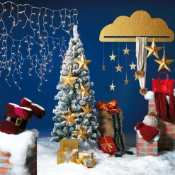 Clearance DecoWoerner Geschenkboxen-Set , 5tlg. rot