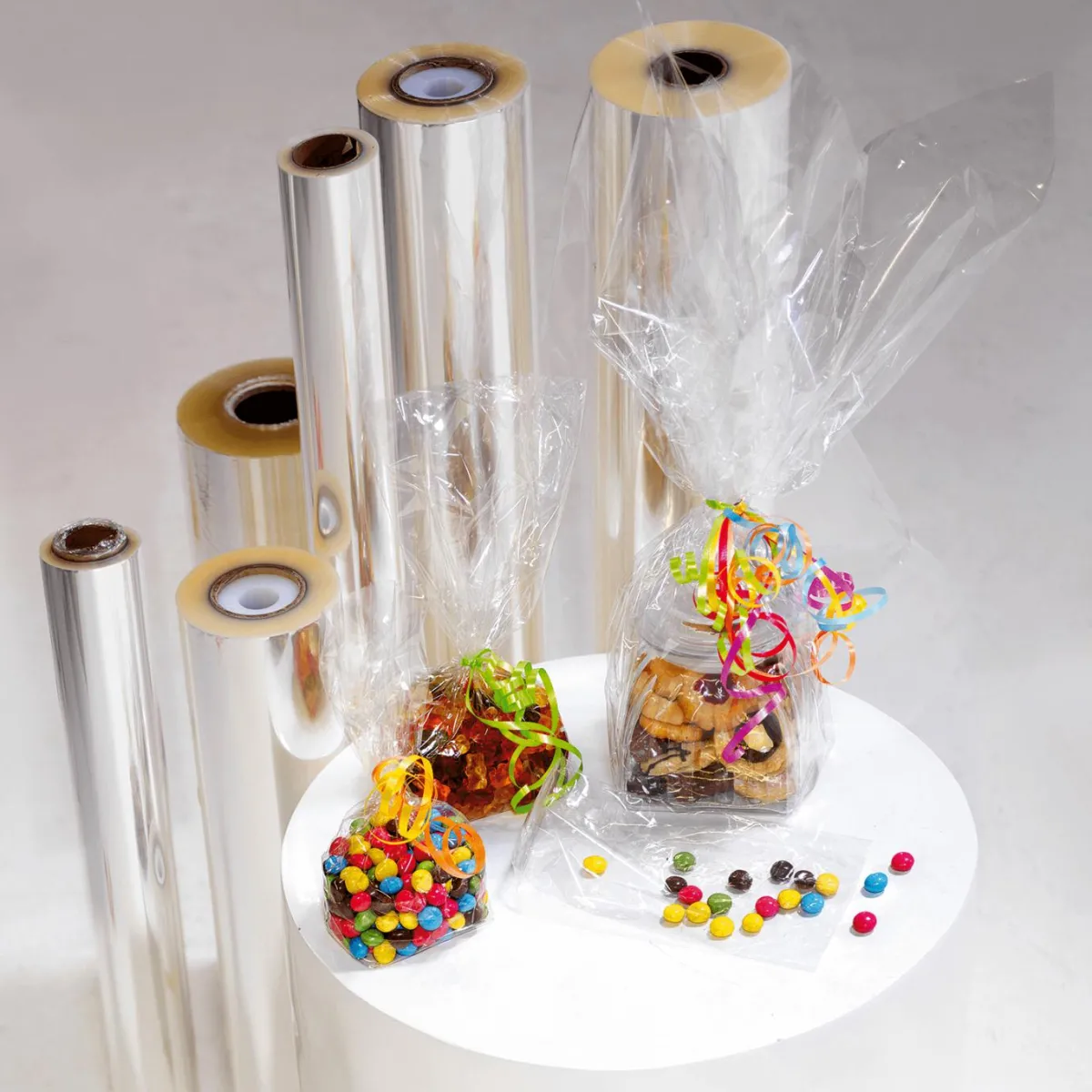 Discount DecoWoerner Geschenkfolie 75 Cm, 500 M transparent
