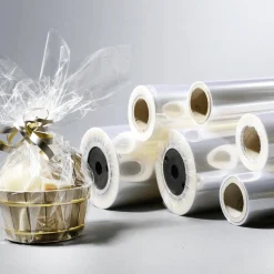 Clearance DecoWoerner Geschenkfolie 75 Cm, 50 M transparent