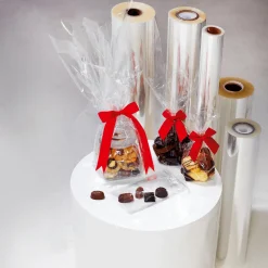 Best DecoWoerner Geschenkfolie 75 Cm, 200 M transparent