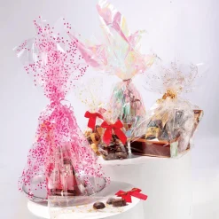 Online DecoWoerner Geschenkfolie Sterne 70 Cm, 100 M transparent