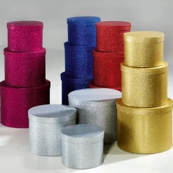 Best DecoWoerner Geschenkkartonage , 3tlg. gold
